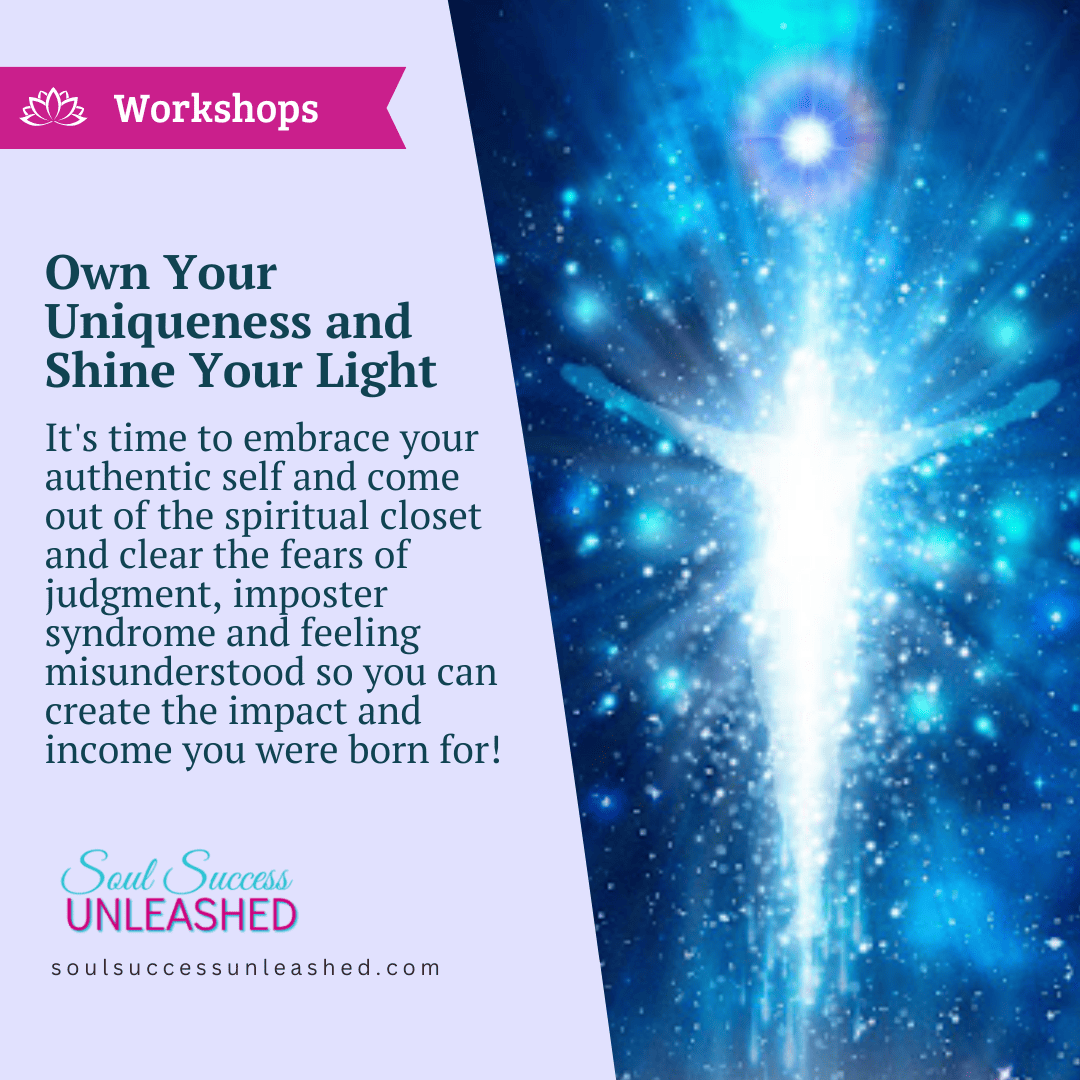 Own Your Uniqueness and Shine Your Light ????