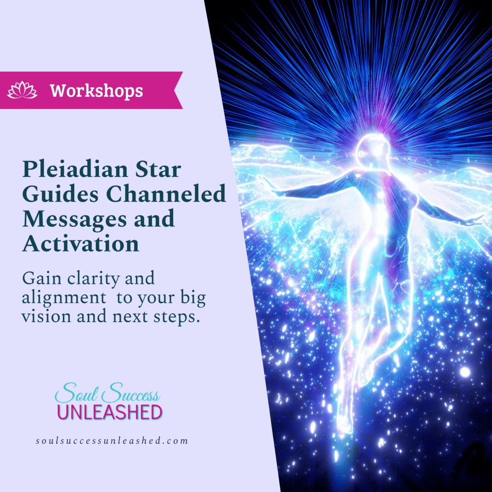 Workshop: Pleiadian Star Guides Channeled Messages and Activation