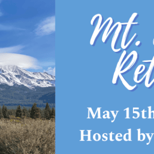 banner indicating details about Mt. Shasta Retreat