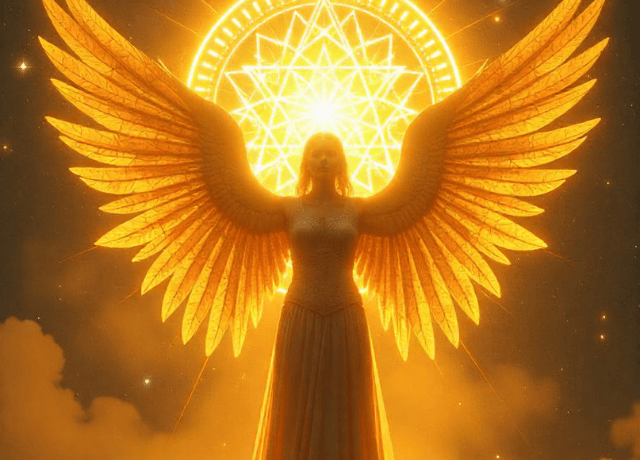 luminous representation of Archangel Metatron